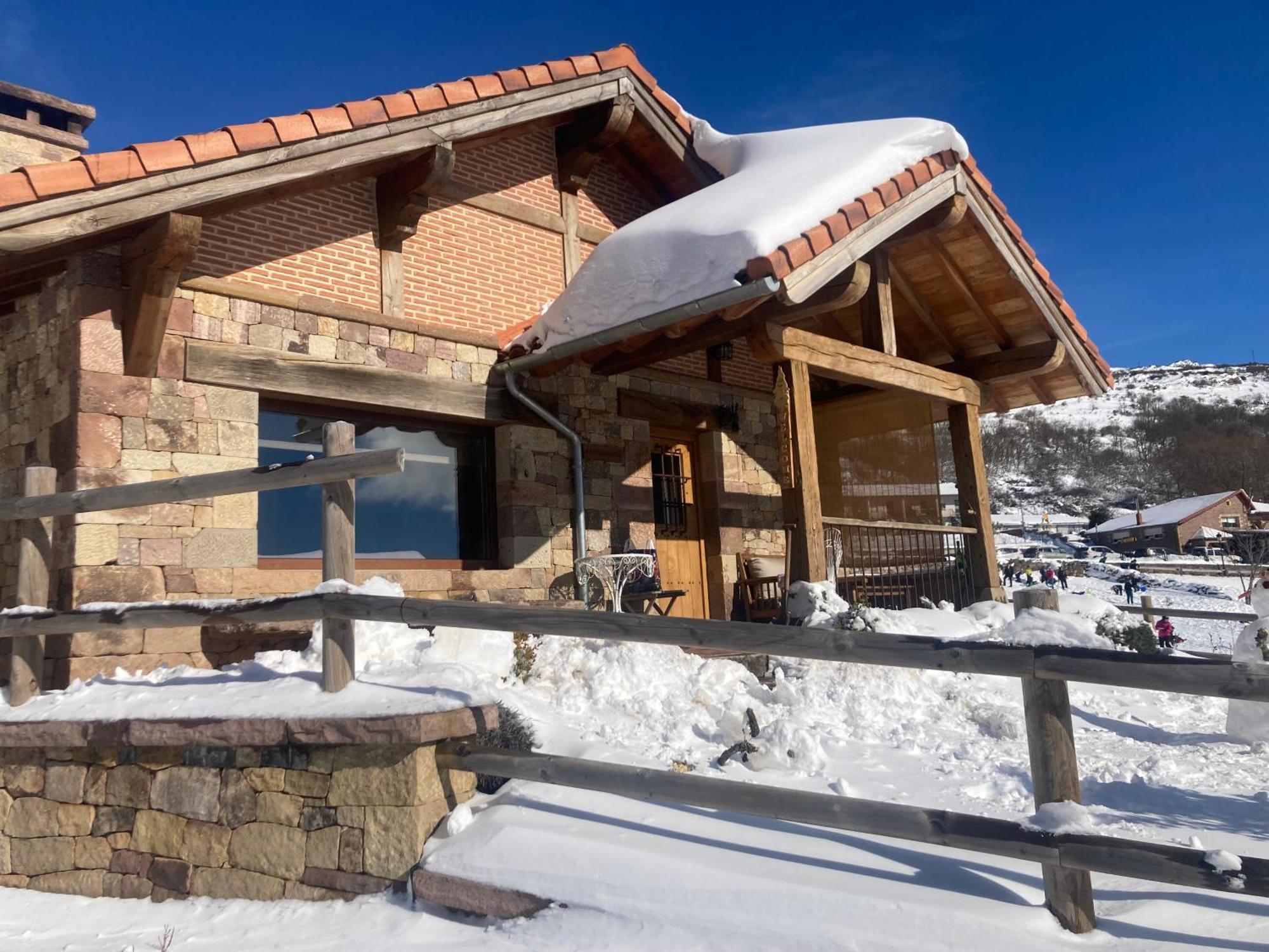 Los Chozos De La Brana Branosera Exteriör bild